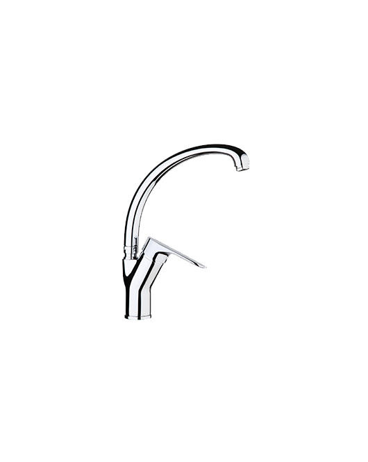 One hole sink mixer, side lever, high spout 4318 